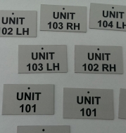  Placute pentru identificare matrite 2 mm